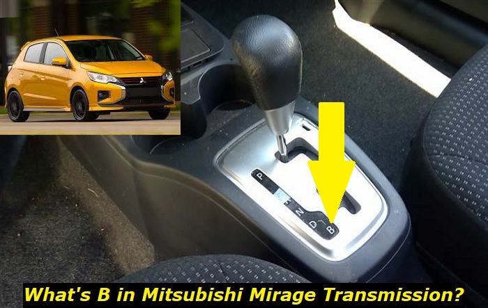 b in mitsubishi mirage transmission